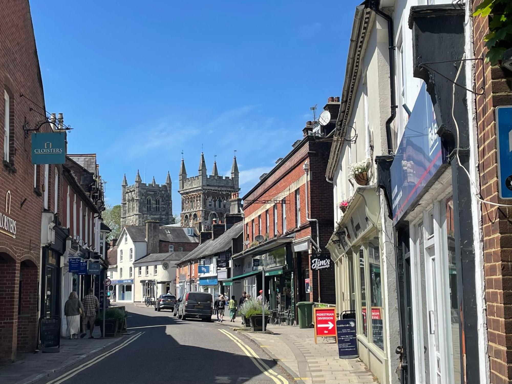 Deer Lodge Wimborne Minster Esterno foto